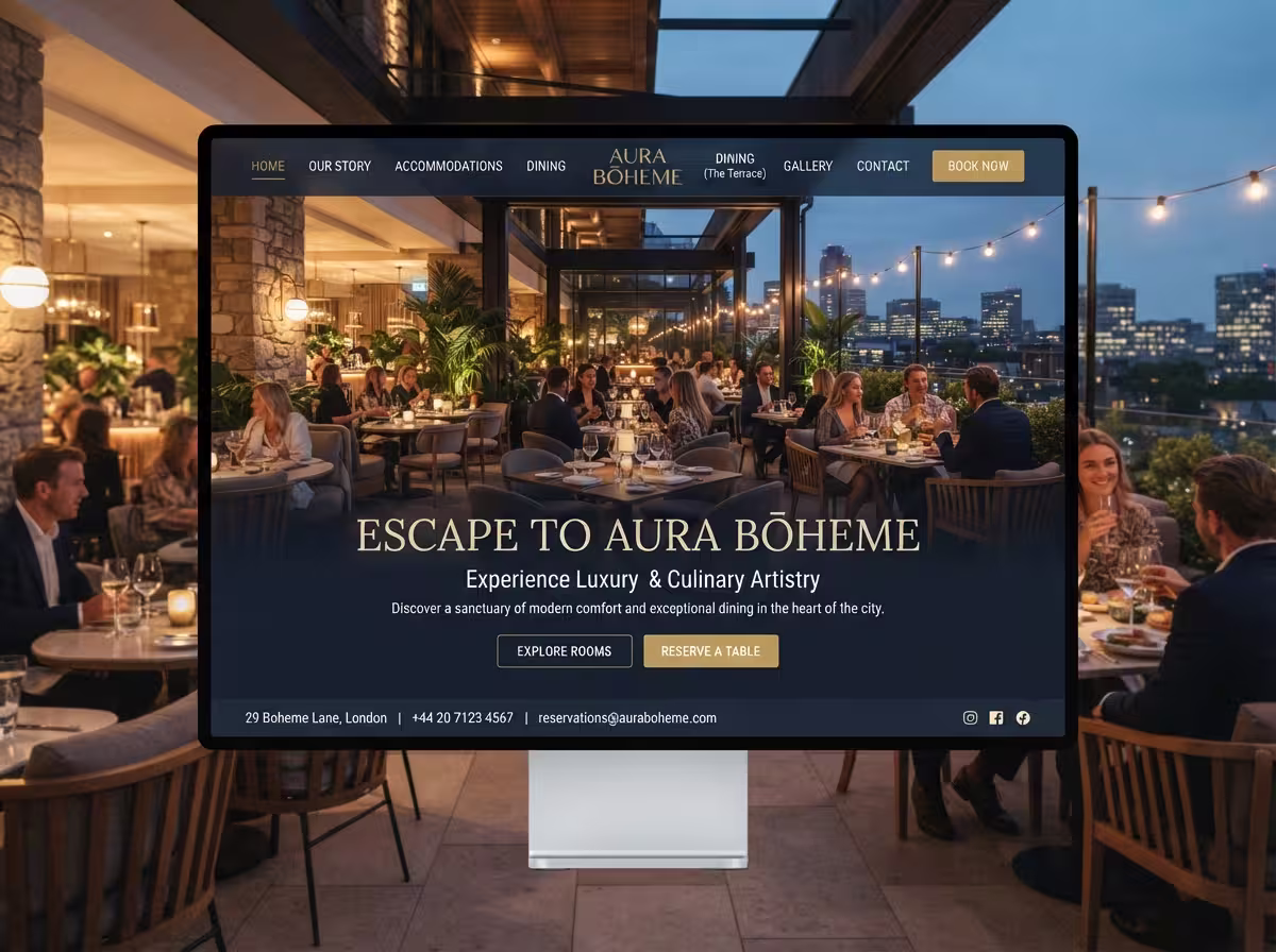 Restaurant oder Hotel